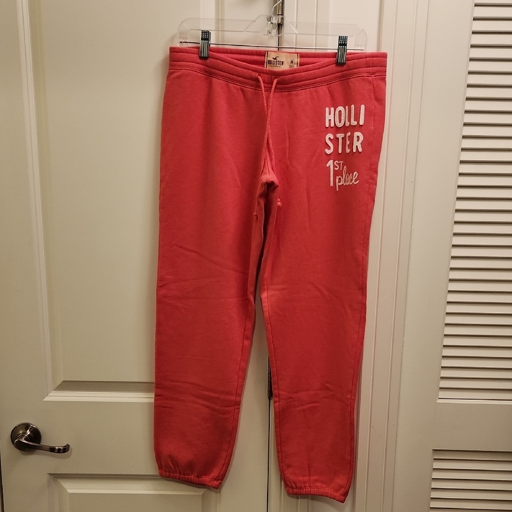 NWOT Hollister Pink Sweatpants